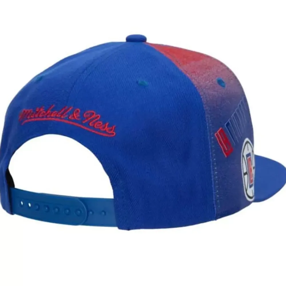 Headwear Mitchell & Ness -Tapestry Snapback Los Angeles Clippers