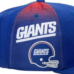 Headwear Mitchell & Ness -Tapestry Snapback New York Giants