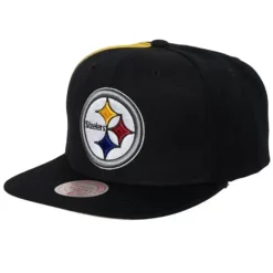 Headwear Mitchell & Ness -Tapestry Snapback Pittsburgh Steelers