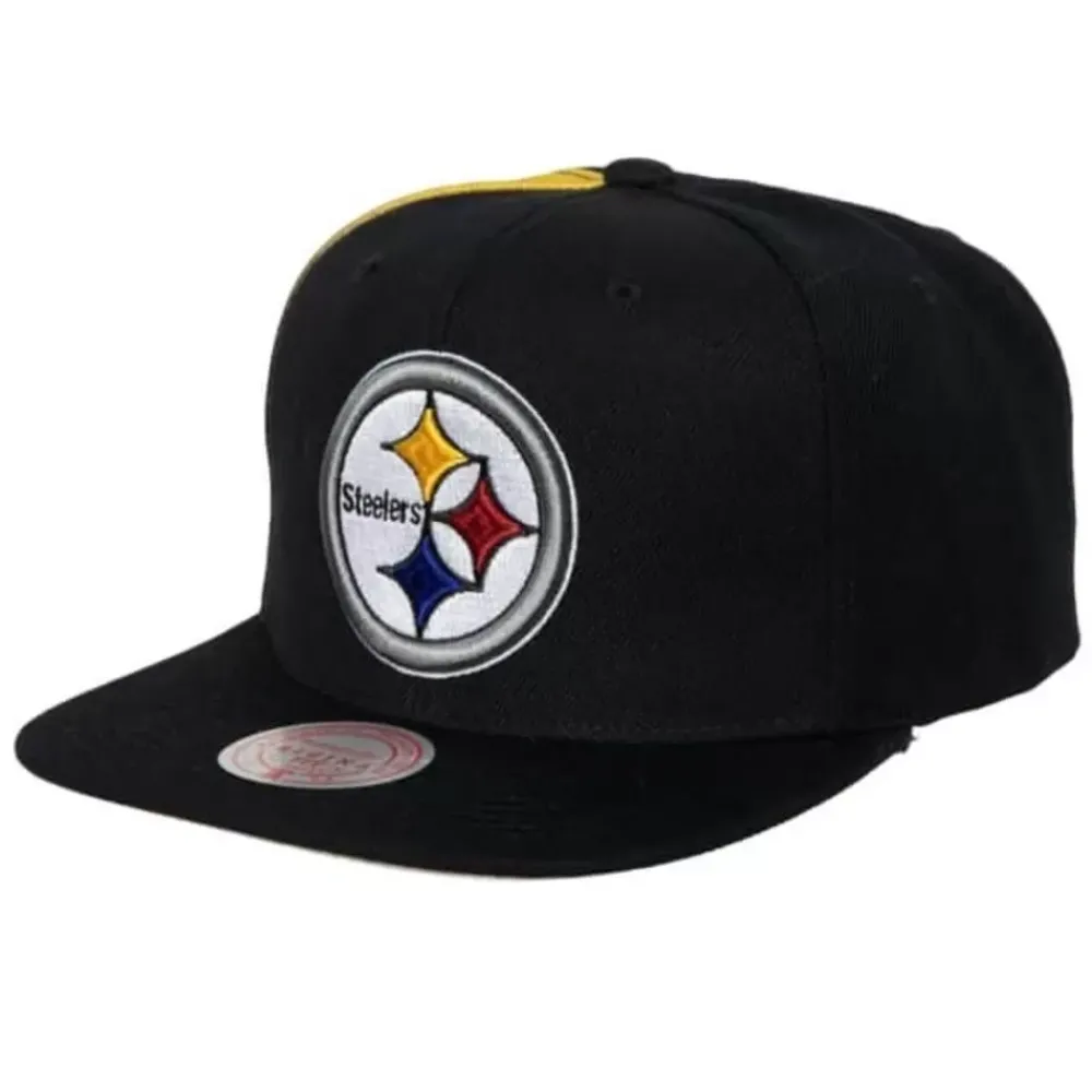 Headwear Mitchell & Ness -Tapestry Snapback Pittsburgh Steelers