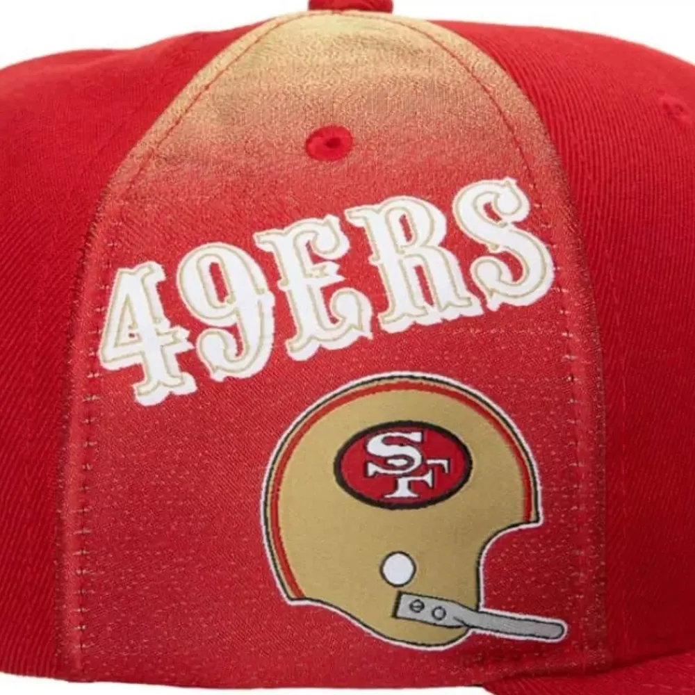 Headwear Mitchell & Ness -Tapestry Snapback San Francisco 49Ers