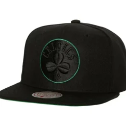 Headwear Mitchell & Ness -Tc Bottoms Snapback Boston Celtics