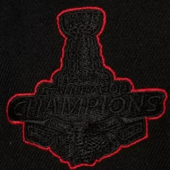 Headwear Mitchell & Ness -Tc Bottoms Snapback Chicago Blackhawks