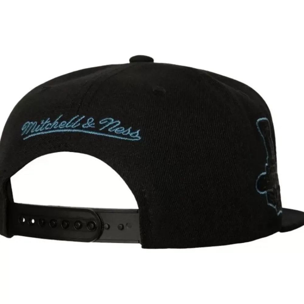 Headwear Mitchell & Ness -Tc Bottoms Snapback Colorado Avalanche