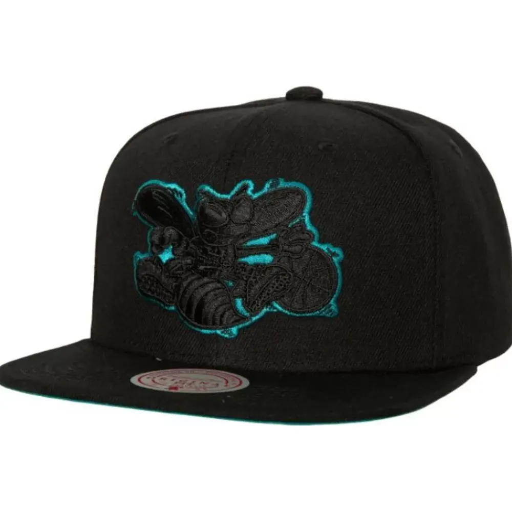 Headwear Mitchell & Ness -Tc Bottoms Snapback Hwc Charlotte Hornets