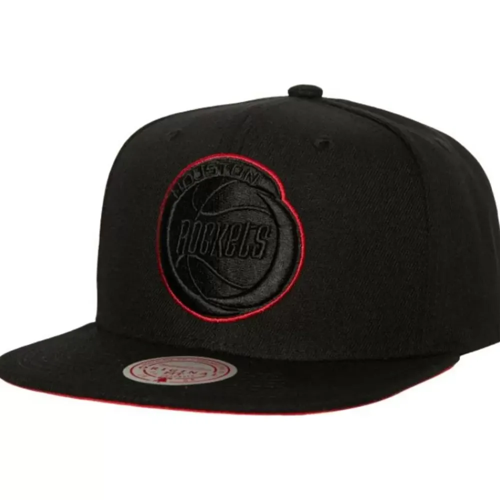 Headwear Mitchell & Ness -Tc Bottoms Snapback Hwc Houston Rockets