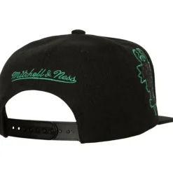 Headwear Mitchell & Ness -Tc Bottoms Snapback Hwc Milwaukee Bucks