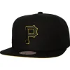 Headwear Mitchell & Ness -Tc Bottoms Snapback Pittsburgh Pirates