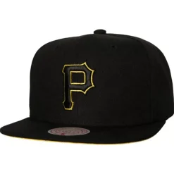 Headwear Mitchell & Ness -Tc Bottoms Snapback Pittsburgh Pirates