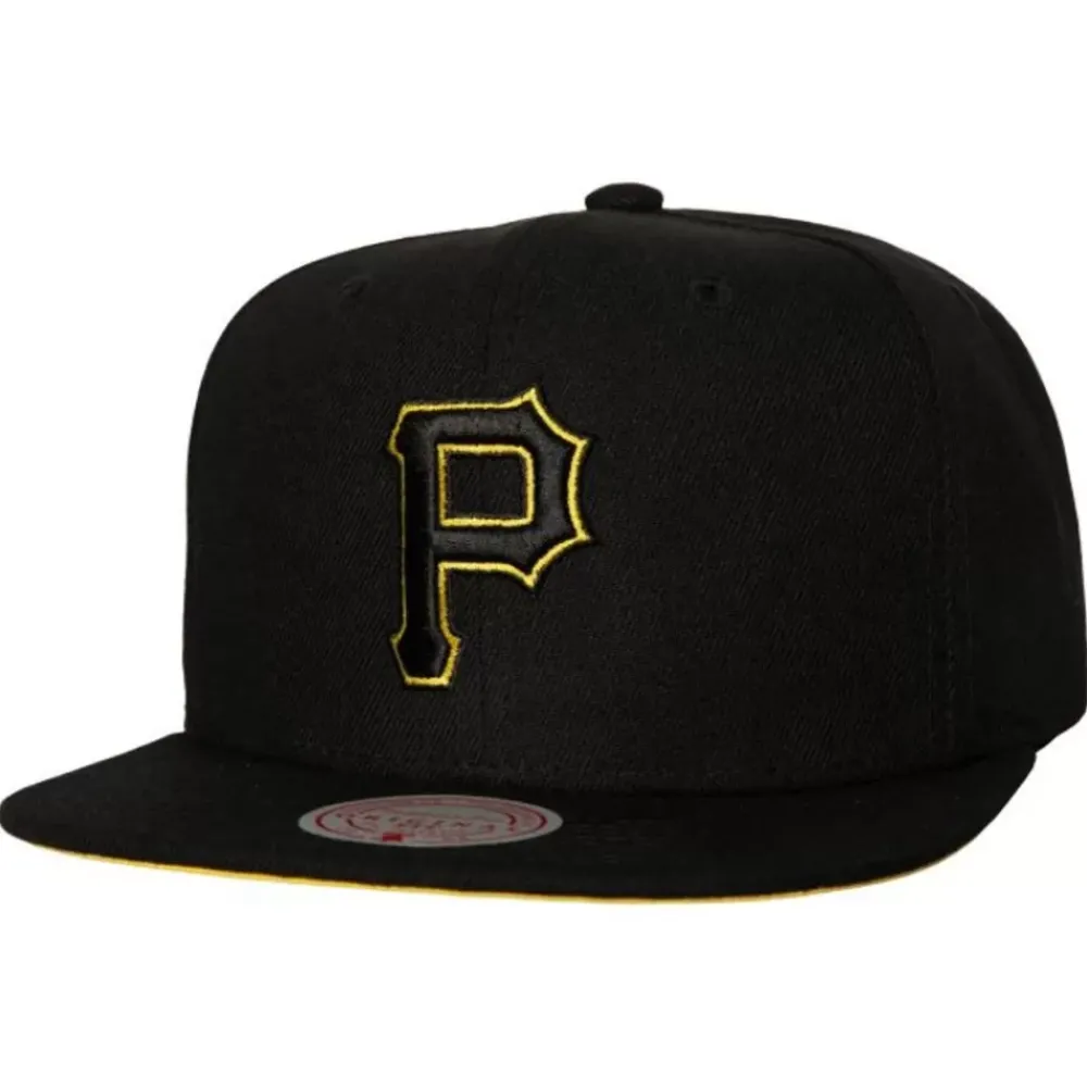 Headwear Mitchell & Ness -Tc Bottoms Snapback Pittsburgh Pirates