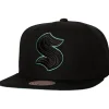 Headwear Mitchell & Ness -Tc Bottoms Snapback Seattle Kraken
