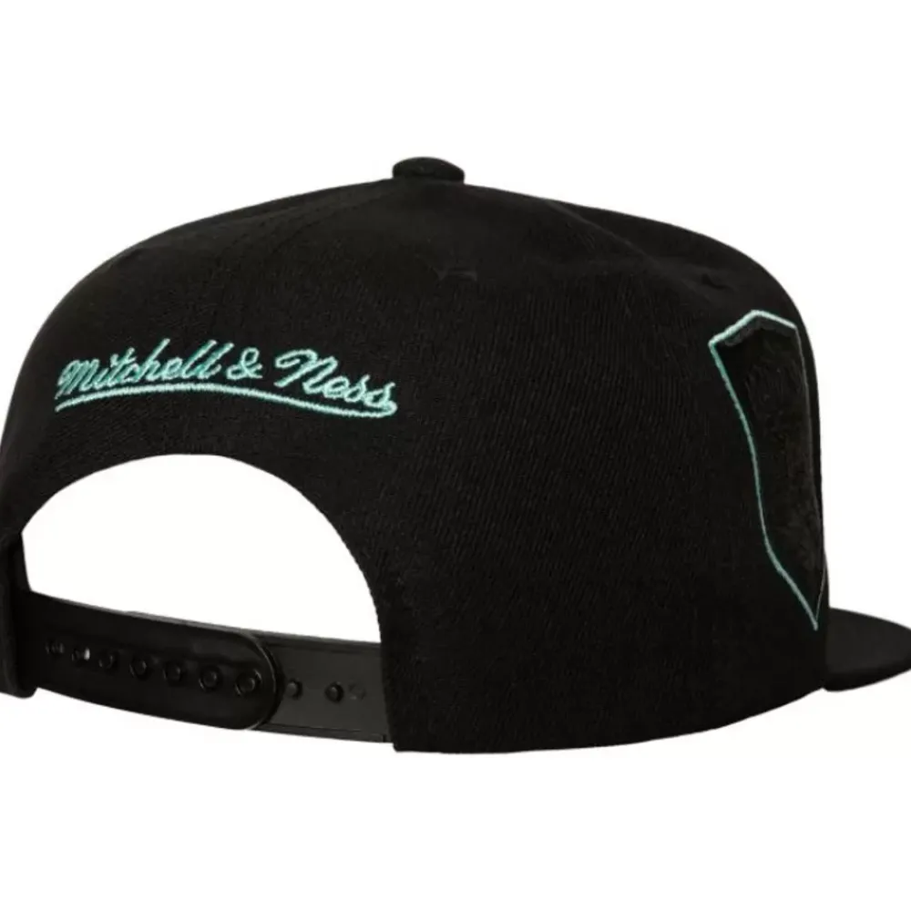 Headwear Mitchell & Ness -Tc Bottoms Snapback Seattle Kraken