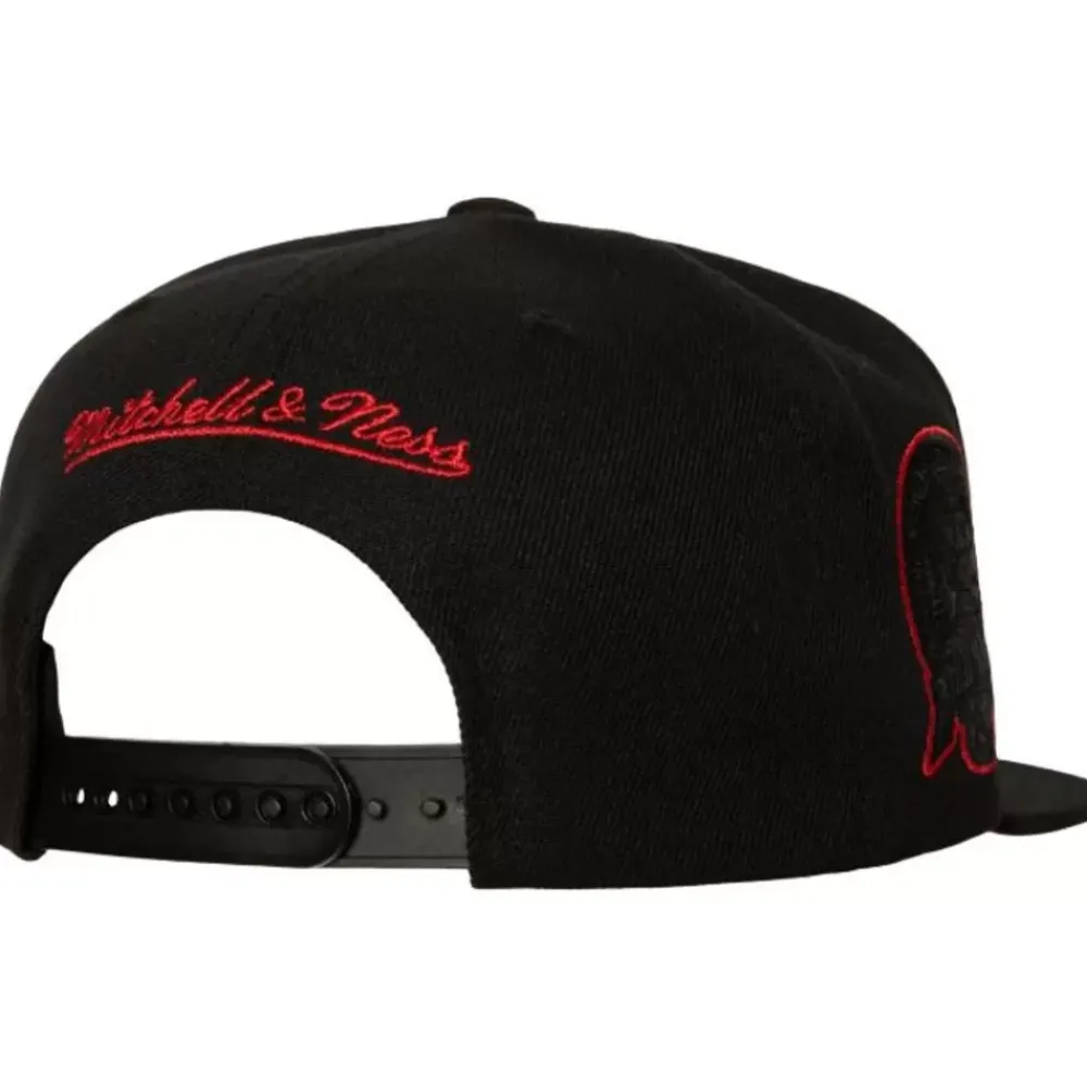 Headwear Mitchell & Ness -Tc Bottoms Snapback Vntg Detroit Red Wings