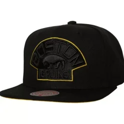 Headwear Mitchell & Ness -Tc Bottoms Snapback Vntg Boston Bruins