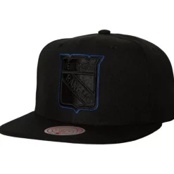 Headwear Mitchell & Ness -Tc Bottoms Snapback Vntg New York Rangers