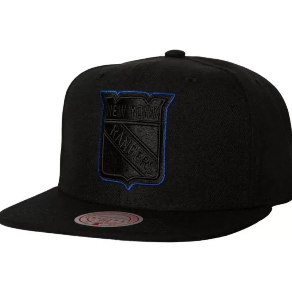Headwear Mitchell & Ness -Tc Bottoms Snapback Vntg New York Rangers
