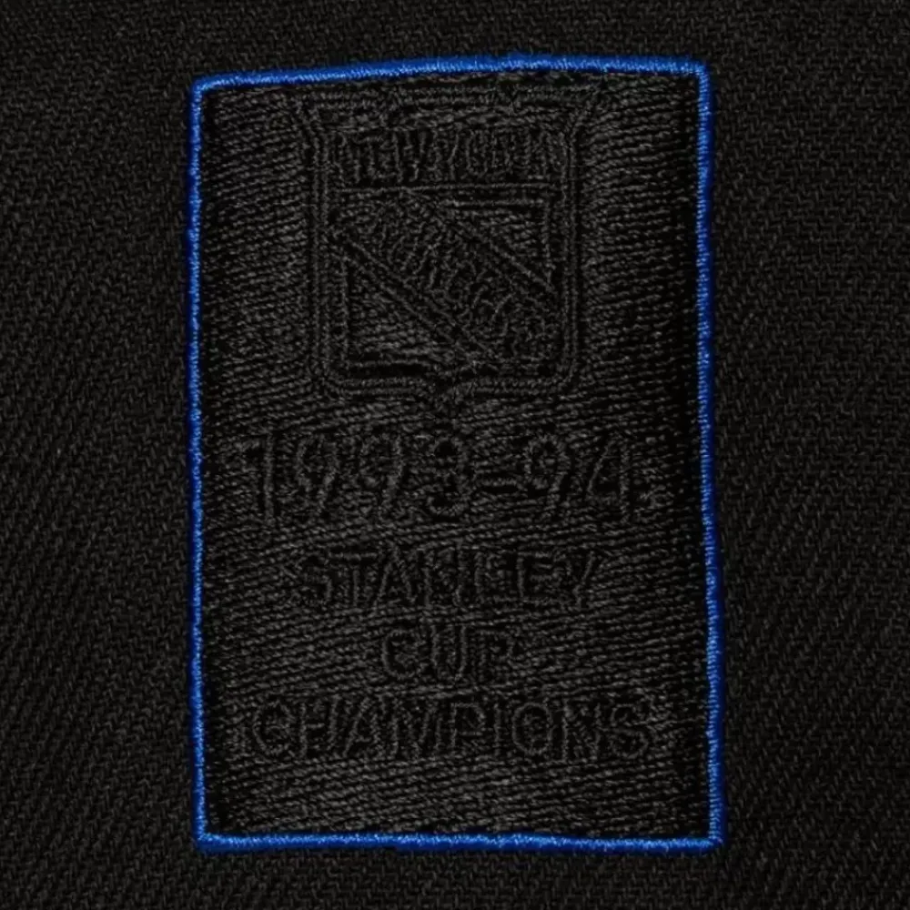 Headwear Mitchell & Ness -Tc Bottoms Snapback Vntg New York Rangers