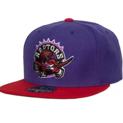 Headwear Mitchell & Ness -Team 2 Tone 2.0 Fitted Hat Hwc Toronto Raptors