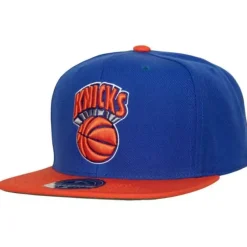 Headwear Mitchell & Ness -Team 2 Tone 2.0 Fitted Hat Hwc New York Knicks