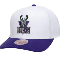 Headwear Mitchell & Ness -Team 2 Tone 2.0 Pro Snapback Hwc Milwaukee Bucks