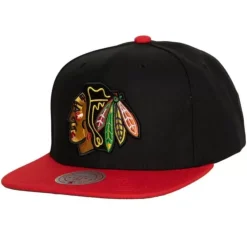 Headwear Mitchell & Ness -Team 2 Tone 2.0 Snapback Chicago Blackhawks