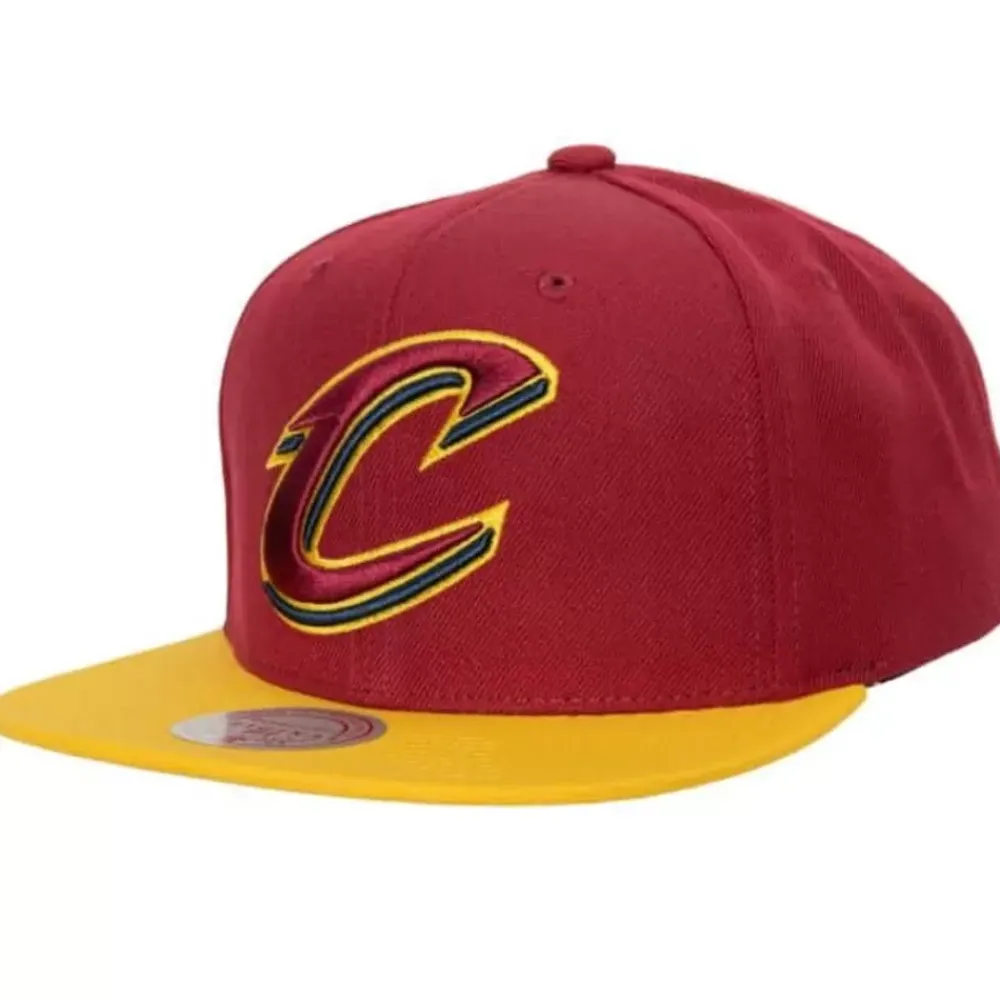 Headwear Mitchell & Ness -Team 2 Tone 2.0 Snapback Cleveland Cavaliers
