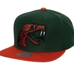 Headwear Mitchell & Ness -Team 2 Tone 2.0 Snapback Florida A&M University