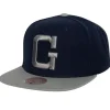Headwear Mitchell & Ness -Team 2 Tone 2.0 Snapback Georgetown University