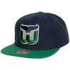 Headwear Mitchell & Ness -Team 2 Tone 2.0 Snapback Hartford Whalers