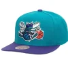 Headwear Mitchell & Ness -Team 2 Tone 2.0 Snapback Hwc Charlotte Hornets