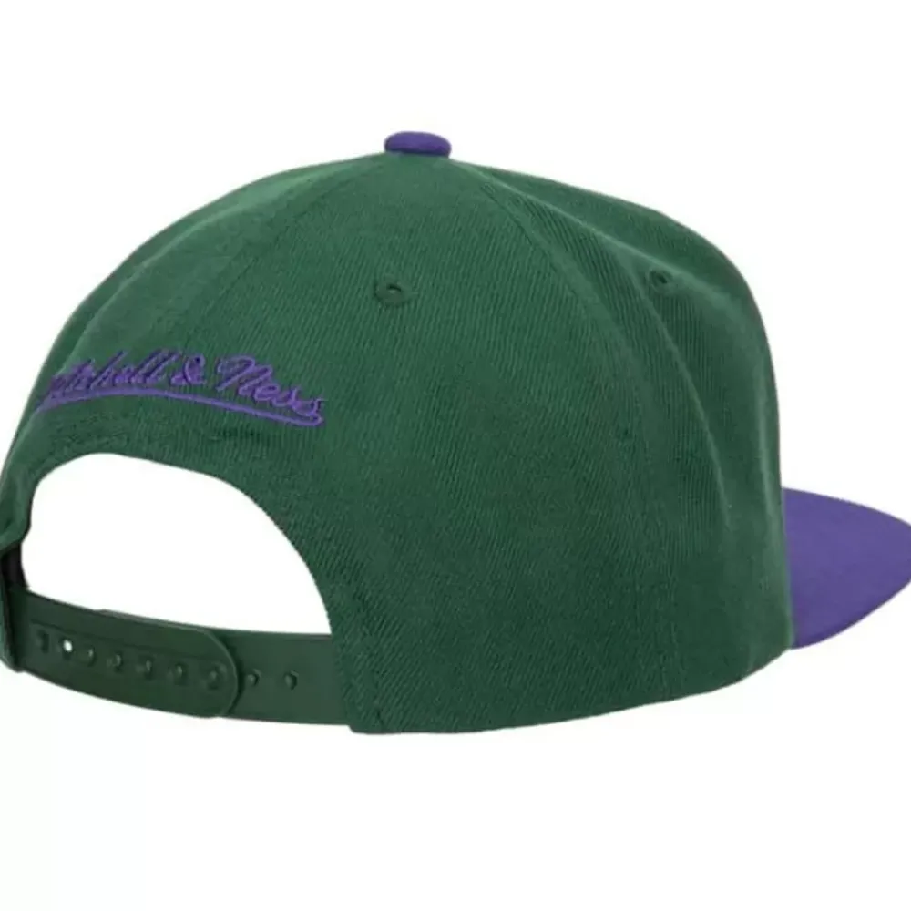 Headwear Mitchell & Ness -Team 2 Tone 2.0 Snapback Hwc Milwaukee Bucks