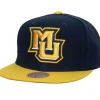 Headwear Mitchell & Ness -Team 2 Tone 2.0 Snapback Marquette University