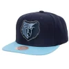 Headwear Mitchell & Ness -Team 2 Tone 2.0 Snapback Memphis Grizzlies
