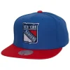 Headwear Mitchell & Ness -Team 2 Tone 2.0 Snapback New York Rangers