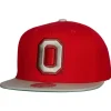 Headwear Mitchell & Ness -Team 2 Tone 2.0 Snapback Ohio State