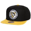 Headwear Mitchell & Ness -Team 2 Tone 2.0 Snapback Pittsburgh Penguins