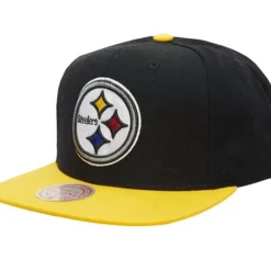 Headwear Mitchell & Ness -Team 2 Tone 2.0 Snapback Pittsburgh Steelers