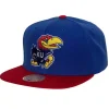 Headwear Mitchell & Ness -Team 2 Tone 2.0 Snapback University Of Kansas