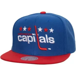 Headwear Mitchell & Ness -Team 2 Tone 2.0 Snapback Washington Capitals