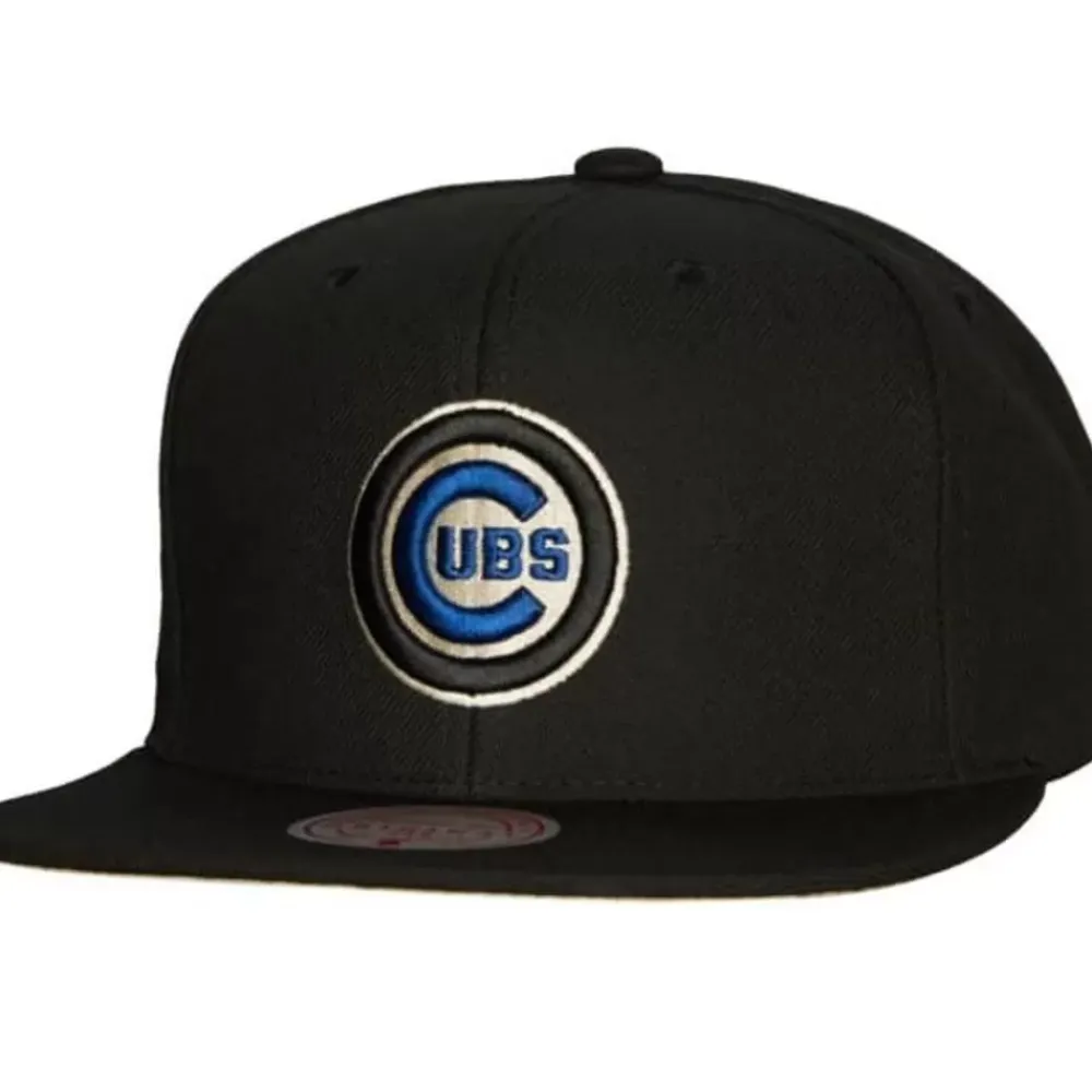 Headwear Mitchell & Ness -Team Classic Snapback Coop Chicago Cubs