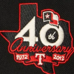 Headwear Mitchell & Ness -Team Classic Snapback Coop Texas Rangers