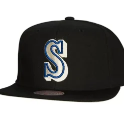 Headwear Mitchell & Ness -Team Classic Snapback Coop Seattle Mariners
