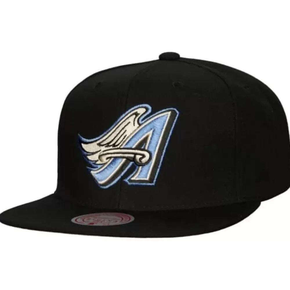Headwear Mitchell & Ness -Team Classic Snapback Coop Anaheim Angels
