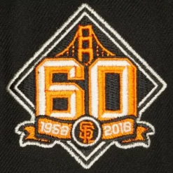 Headwear Mitchell & Ness -Team Classic Snapback Coop San Francisco Giants