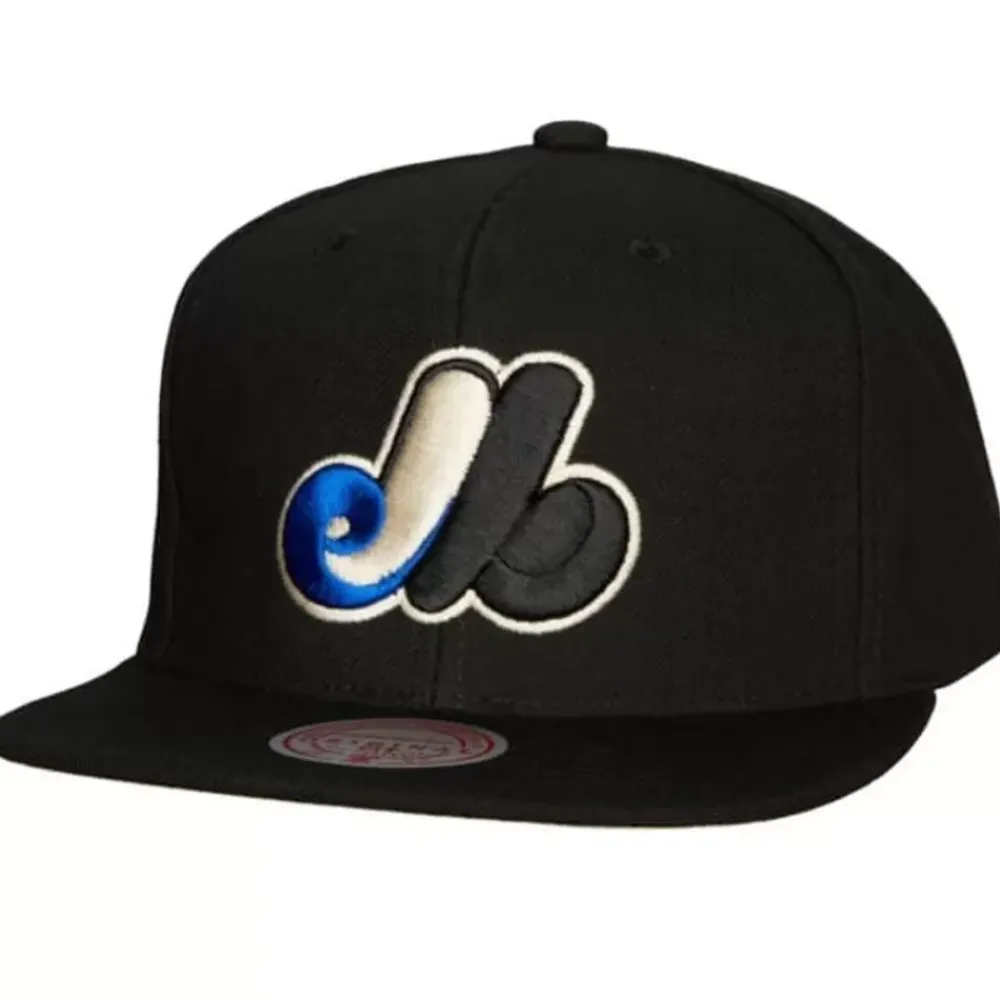 Headwear Mitchell & Ness -Team Classic Snapback Coop Montreal Expos