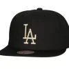 Headwear Mitchell & Ness -Team Classic Snapback Coop Los Angeles Dodgers