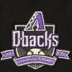Headwear Mitchell & Ness -Team Classic Snapback Coop Arizona Diamondbacks