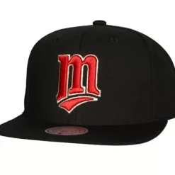 Headwear Mitchell & Ness -Team Classic Snapback Coop Minnesota Twins