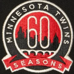 Headwear Mitchell & Ness -Team Classic Snapback Coop Minnesota Twins