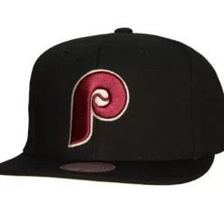 Headwear Mitchell & Ness -Team Classic Snapback Coop Philadelphia Phillies